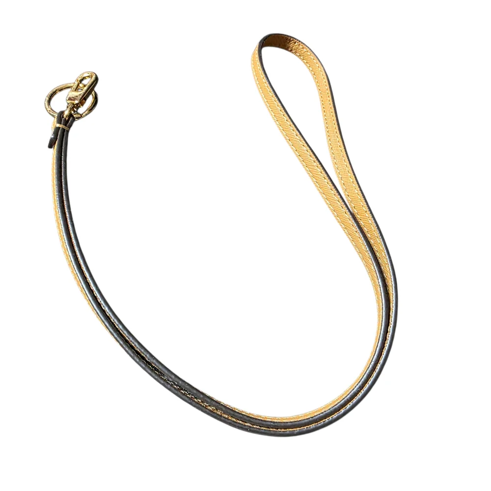 Beige Leather Key Holder